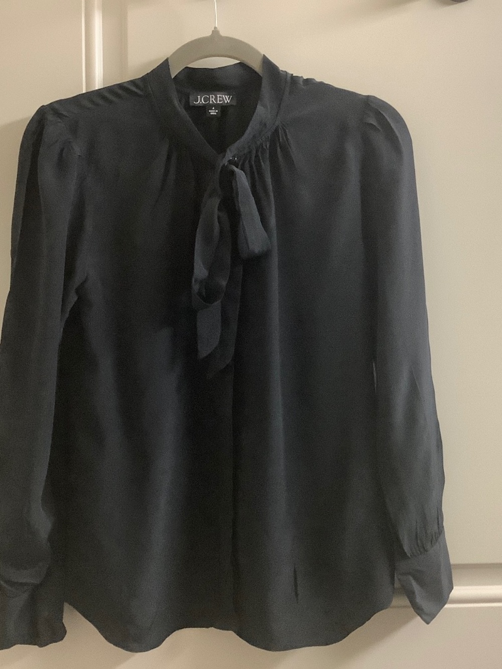 Beautiful tie neck blouse